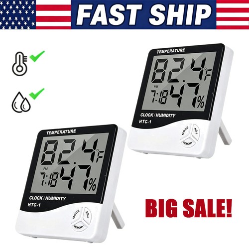 Thermometer indoor digital lcd - indoor,