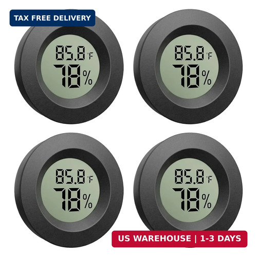 Pack mini hygrometer - 4-pack,